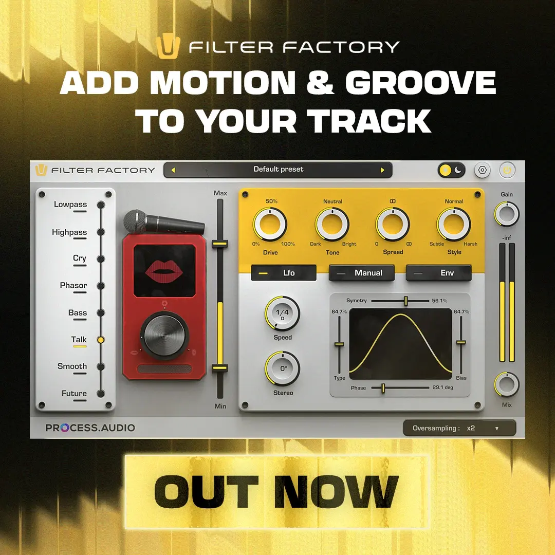 Filter Factory - Kreatives Filter Plugin | Process Audio