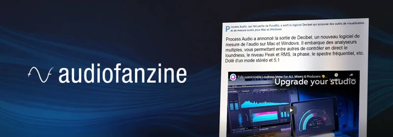 Audiofanzine - Innovation award