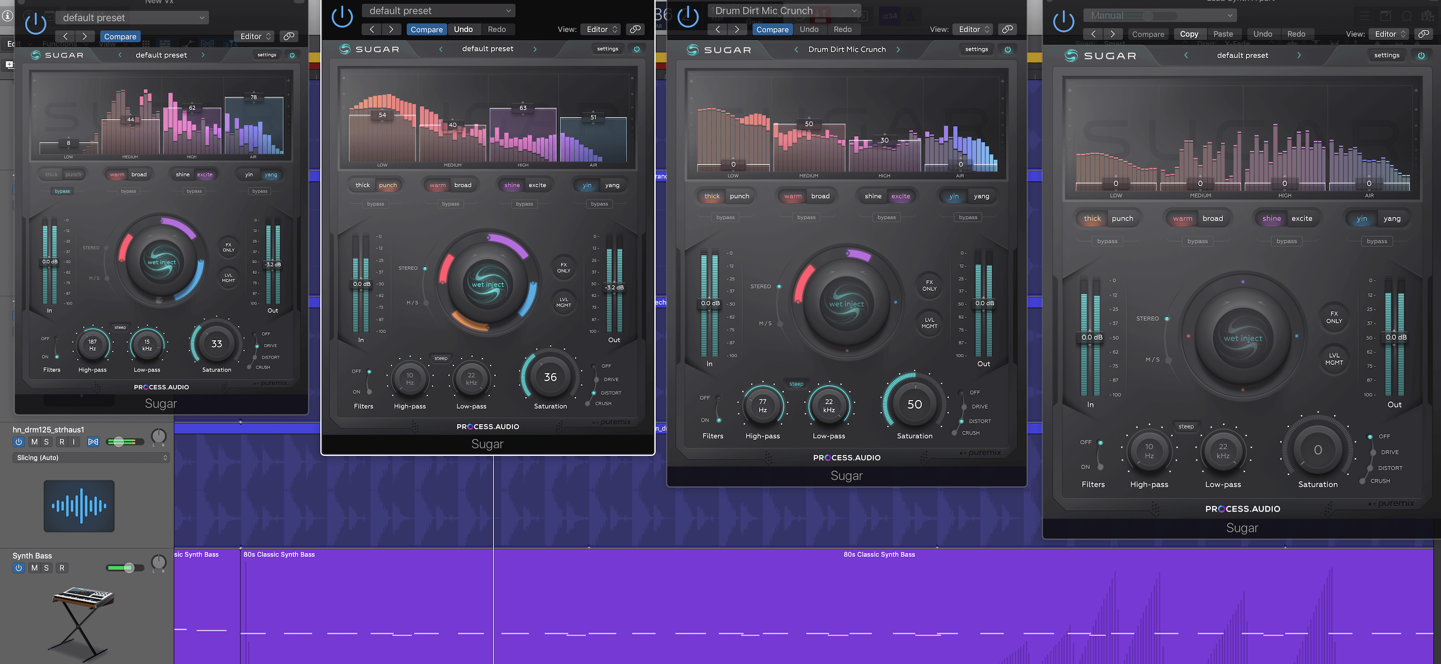 Sugar vocal enhancer