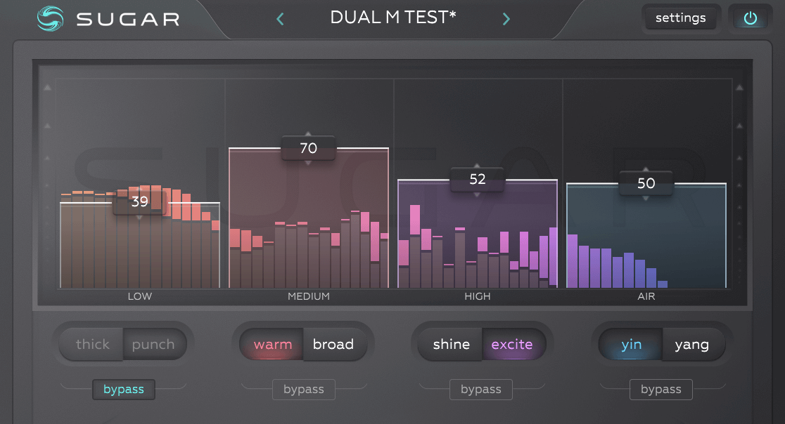 Sugar faders mastering plugin